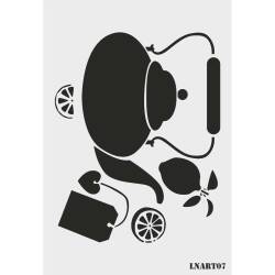 Lineart Stencil Şablon LNART 0007 - Line Art