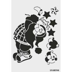 Lineart Stencil Şablon LNART 0008 - Line Art