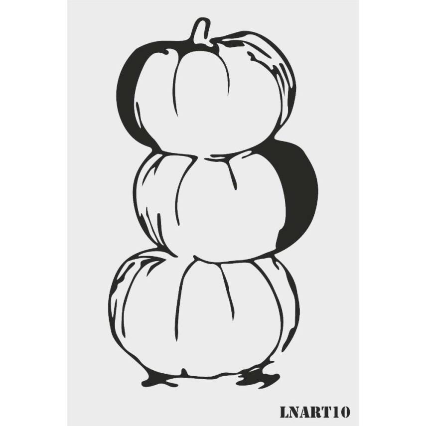 Lineart Stencil Şablon LNART 0010 - 1