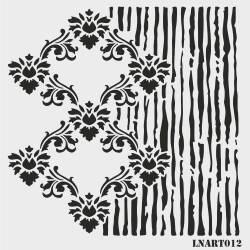 Lineart Stencil Şablon LNART 0012 - Line Art