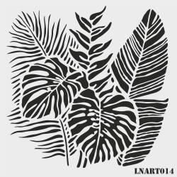 Lineart Stencil Şablon LNART 0014 - Line Art