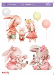 LineArt Tavşan Desenli Sulu Transfer LNT110 - Line Art