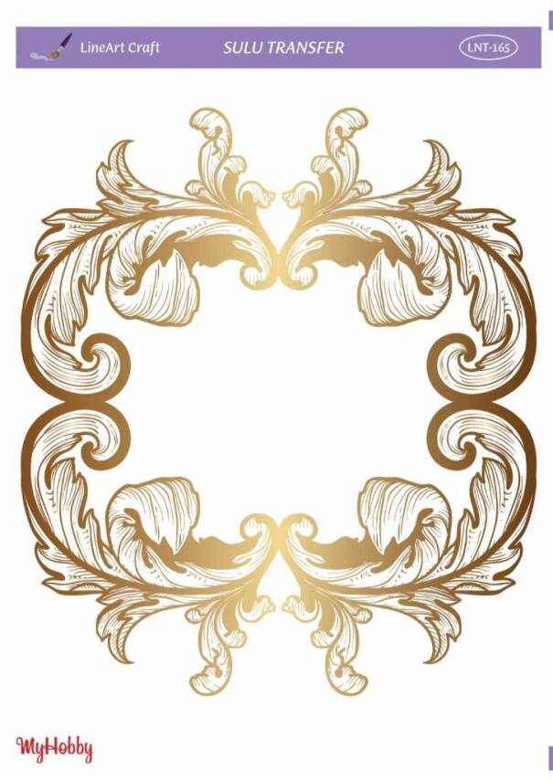 LineArt Varak Desenli Sulu Transfer LNT165 - 1