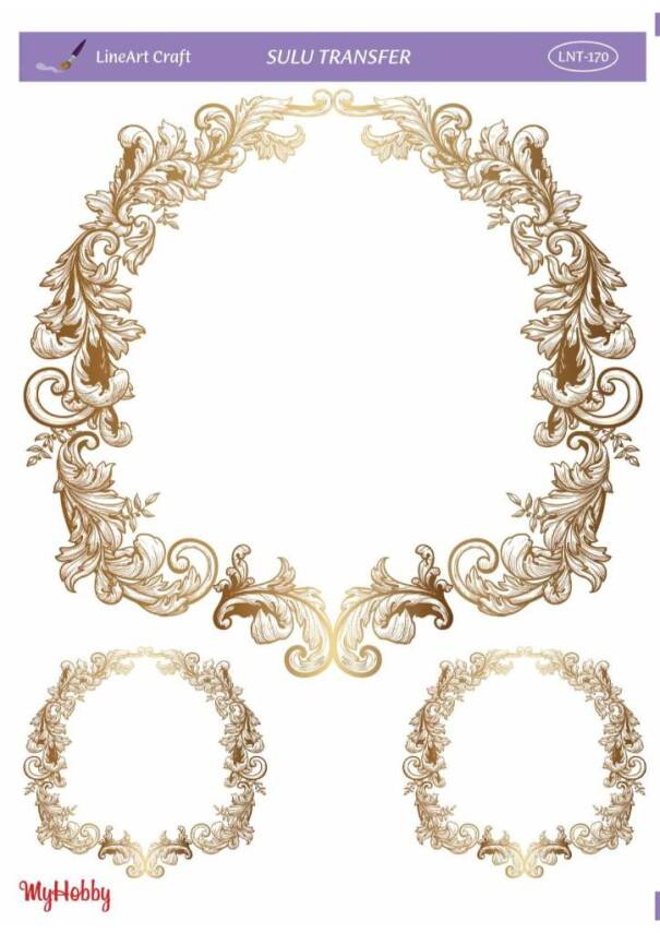 LineArt Varak Desenli Sulu Transfer LNT170 - 1