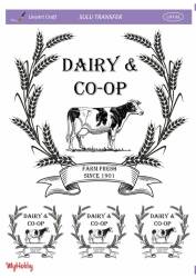 LineArt Yazı Desenli Sulu Transfer LNT085 - Tual Hobi Craft Ist