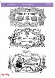 LineArt Yazı Desenli Sulu Transfer LNT382 - Line Art