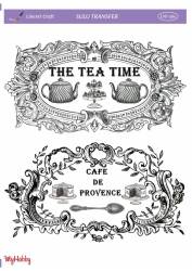 LineArt Yazı Desenli Sulu Transfer LNT394 - Line Art