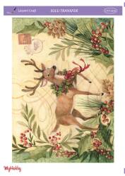 LineArt Yılbaşı Desenli Sulu Transfer LNT2310 - Line Art