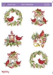 LineArt Yılbaşı Desenli Sulu Transfer LNT2316 - Line Art