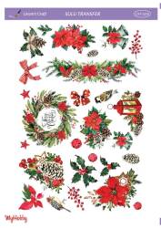 LineArt Yılbaşı Desenli Sulu Transfer LNT2319 - Line Art