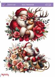 LineArt Yılbaşı Desenli Sulu Transfer LNT2332 - Line Art