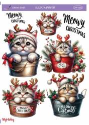 LineArt Yılbaşı Desenli Sulu Transfer LNT2334 - Line Art