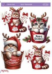 LineArt Yılbaşı Desenli Sulu Transfer LNT2335 - Line Art