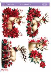 LineArt Yılbaşı Desenli Sulu Transfer LNT2336 - Line Art