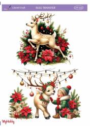 LineArt Yılbaşı Desenli Sulu Transfer LNT2337 - Line Art