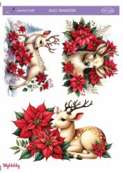 LineArt Yılbaşı Desenli Sulu Transfer LNT2338 - Line Art