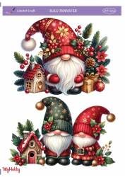 LineArt Yılbaşı Desenli Sulu Transfer LNT2344 - Line Art