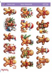 LineArt Yılbaşı Desenli Sulu Transfer LNT2348 - Line Art