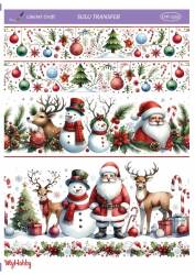 LineArt Yılbaşı Desenli Sulu Transfer LNT2350 - Line Art