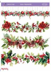 LineArt Yılbaşı Desenli Sulu Transfer LNT2352 - Line Art