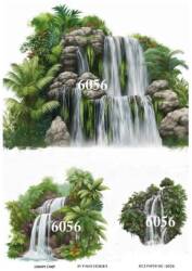 Manzara Desenli Pirinç Dekopaj Model : 6056 - Line Art