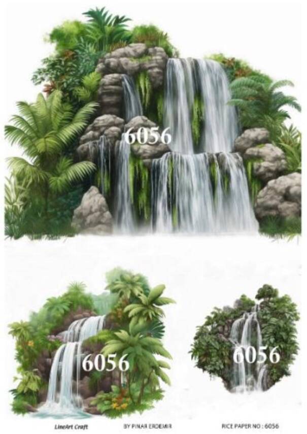Manzara Desenli Pirinç Dekopaj Model : 6056 - 1