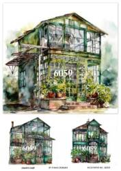 Manzara Desenli Pirinç Dekopaj Model : 6059 - Line Art