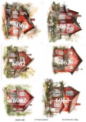 Manzara Desenli Pirinç Dekopaj Model : 6062 - Line Art