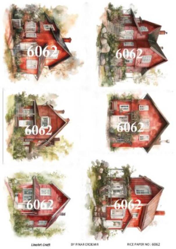 Manzara Desenli Pirinç Dekopaj Model : 6062 - 1