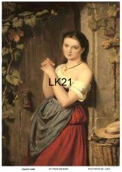 Manzara Desenli Pirinç Dekopaj Model : LK021 - Line Art