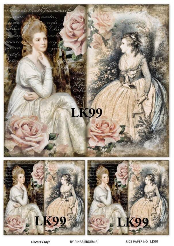 Manzara Desenli Pirinç Dekopaj Model : LK099 - 1