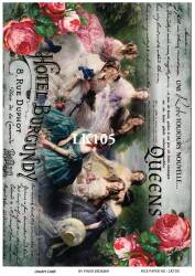 Manzara Desenli Pirinç Dekopaj Model : LK105 - Line Art