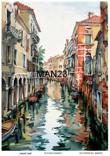 Manzara Desenli Pirinç Dekopaj Model : MAN23 - 1