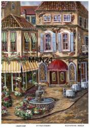 Manzara Desenli Pirinç Dekopaj Model : MAN24 - Line Art