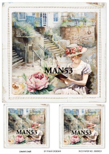 Manzara Desenli Pirinç Dekopaj Model : MAN53 - 1