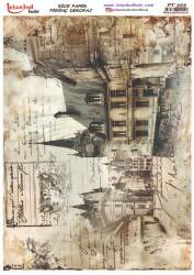 Manzara Desenli Pirinç Dekopaj Model : PT 0355 - Tual Hobi Craft İst