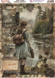 Manzara Desenli Pirinç Dekopaj Model : PT 0609 - Tual Hobi Craft İst