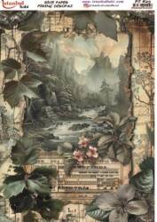 Manzara Desenli Pirinç Dekopaj Model : PT 0625 - Tual Hobi Craft İst