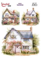 Manzara Desenli Sulu Transfer Kağıdı STI-777 - Tual Hobi Craft Ist