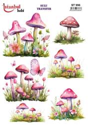 Manzara Desenli Sulu Transfer Kağıdı STI-996 - Tual Hobi Craft Ist