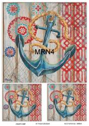 Marine Desenli Pirinç Dekopaj Model : MRN 04 - Line Art