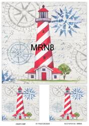 Marine Desenli Pirinç Dekopaj Model : MRN 08 - Line Art