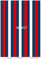 Marine Desenli Pirinç Dekopaj Model : MRN 27 - Line Art