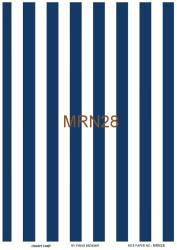 Marine Desenli Pirinç Dekopaj Model : MRN 28 - Line Art