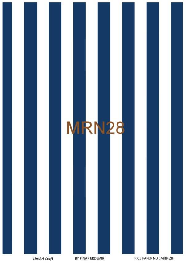 Marine Desenli Pirinç Dekopaj Model : MRN 28 - 1