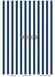 Marine Desenli Pirinç Dekopaj Model : MRN 29 - Line Art