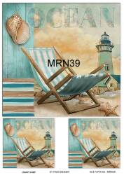 Marine Desenli Pirinç Dekopaj Model : MRN 39 - Line Art