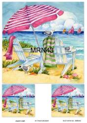 Marine Desenli Pirinç Dekopaj Model : MRN 43 - Line Art