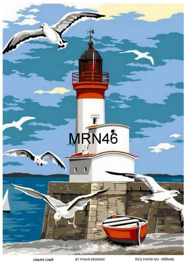 Marine Desenli Pirinç Dekopaj Model : MRN 46 - 1