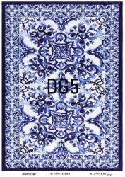 Mavi Desenli Pirinç Dekopaj Model : DG005 - Line Art